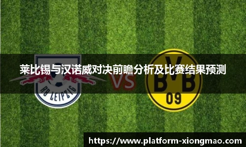 莱比锡与汉诺威对决前瞻分析及比赛结果预测